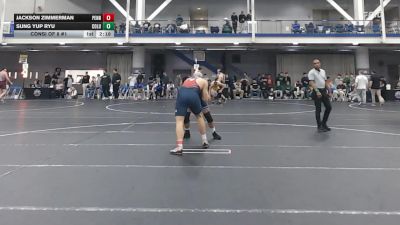 197 lbs Consi Of 8 #1 - Jackson Zimmerman, Penn vs Sung Yup Ryu, Columbia
