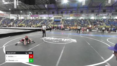 40 lbs Consi Of 8 #1 - Trenton Valdes, La Veta vs Rosie Chavez, Duran Elite