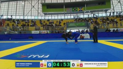 KAROLINE DA SILVA vs IURY PEREIRA 2026 FPJJ Circuito Paulista GI Etapa 3
