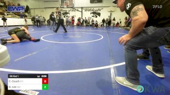 110 lbs Rr Rnd 1 - Cooper Couch, Grove Takedown Club vs Blaike Ivie, Salina Wrestling Club