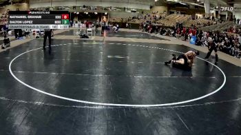 113 lbs Quarterfinals (8 Team) - Nathaniel Graham, Station Camp High School vs Dalton Lopez, Millington Central High School