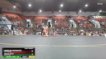 120 lbs Cons. Round 1 - Annelise Rodriguez, Grand Haven vs Grace Ealy, Unattached