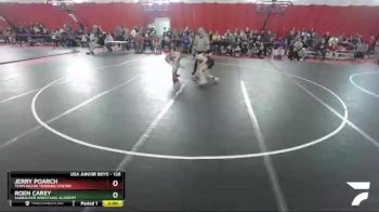 126 lbs Quarterfinal - Roen Carey, Sarbacker Wrestling Academy vs Jerry Poarch, Team Nazar Training Center