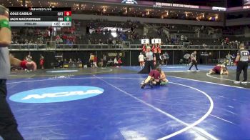 184 lbs Prelim - Cole Casilio, Kutztown vs Jack MacKiernan, Mount Olive
