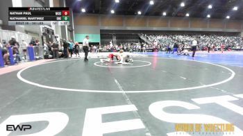 160 lbs Round Of 32 - Nathan Paul, Wasco Wrestling vs Nathaniel Martinez, Grizzly Wrestling Club