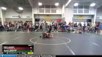 100 lbs Finals (2 Team) - Nick Lamary, Virginia Patriots vs Blake Gregory, Virginia Predator
