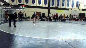 155lbs Cons. Round 3 - Jocelyn Silvani, Hermiston (Girls) vs Trinity Wahl, Sumner (Girls)