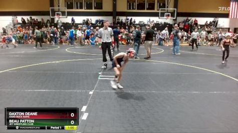 49 lbs Round 1 - Daxton Deane, Hard Rock Rams vs Beau Patton, JET Wrestling Club