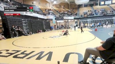 125 lbs Cons. Round 3 - Gabe Sherrell, Pratt CC vs Aamir Reed, Ouachita Baptist