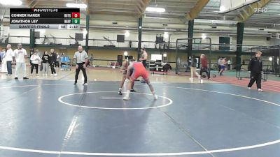 157 lbs Quarterfinal - Conner Harer, Rutgers - UNATT vs Jonathon Ley, Navy