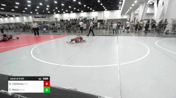 54 lbs Consi Of 8 #2 - Bear Holloway, Mat Demon WC vs Elijah Meza, Pounders WC