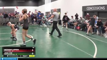 70 lbs Round 3 (8 Team) - John Cox, Team Missouri (MO) vs Anthony Lopera, M2 Blue (NJ)