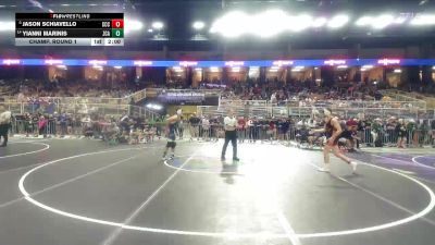 138 1A Champ. Round 1 - JASON SCHIAVELLO, Clearwater Cen Catholic vs Yianni Marinis, Zephyrhills Christian