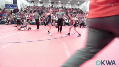 80 lbs Semifinal - Sutton Moore, Perry Wrestling Academy vs Paityn McCann, Lady Outlaw Wrestling Academy