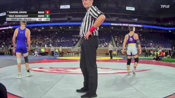 D3-175 lbs Semifinal - Max Sundquist, Kingsford vs Gabriel Erwin, Bronson