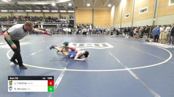 113 lbs Round Of 16 - Jack Fletcher, East Haven vs Dominic Murphy, Salem