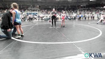 55 lbs Round Of 16 - Brooklyn Breeze, Duncan Demon Wrestling vs Rowan Falcon, Division Bell Wrestling