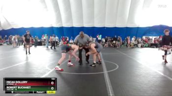 132 lbs Round 3 (8 Team) - Robert Buchhiet, 330 Lab vs Micah Dollery, CP Elite