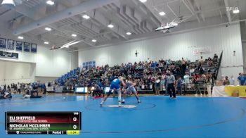 175 lbs Champ. Round 1 - Isaac Davis, Desoto Central High School vs Jasper Losset, St. Andrew`s Episcopal School