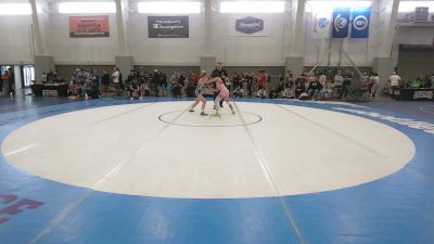 105-110 lbs Quarters - Riley Meyer, Diamondville Wrestling Club vs Kennedy Jeppson