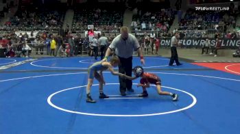 60 lbs Quarterfinal - Santiago Guillent, Socal Grappling Club vs Knox Kline, Hbt Grapplers