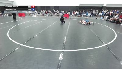 120 lbs Jack Wallukait, Iowa vs Thales Silva, California Gold