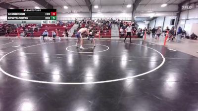 285 lbs Round 2 (16 Team) - Devlyn Cowan, Douglas vs CJ Robinson, Fort Collins