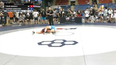 106 lbs Cons. Sub-rd Of 16 - Truin Meneely, Colorado vs Harper Hamacher, Minnesota