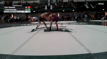 184 lbs Champ. Round 1 - Cody Brenner, Central Michigan vs Ryan Boucher, Michigan State