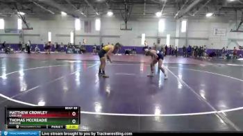 174 lbs Cons. Round 2 - Matthew Crowley, Lakeland vs Thomas McCreadie, Dubuque