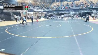 149 lbs Cons. Round 2 - Kevin Cisneros, Otero College vs Kaden Markley, Fort Hays State