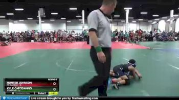 72 lbs Round 1 (8 Team) - Hunter Johnson, PA Alliance vs Kyle Capodanno, Scorpions
