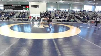 149 lbs Champ. Round 2 - Zack Vera, New Jersey City University vs Nikolas Fegert, Pitt-Bradford