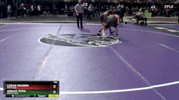 126 lbs Cons. Round 1 - Logan Vaughn, Fruitland vs Adrian Tapia, Bonita Vista
