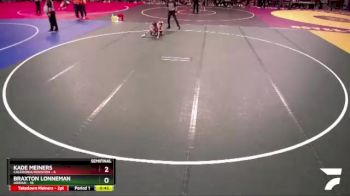 65 lbs Semis & 1st Wrestleback (8 Team) - Kade Meiners, Caledonia/Houston vs Braxton Lonneman, Adrian