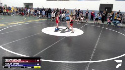 65 lbs Rr1 - Reegan LeClair, Soldotna Whalers Wrestling Club vs Harley Dobbs, Interior Grappling Academy