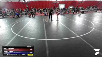 127 lbs Round 4 - Bella Bolek, Askren Wrestling Academy vs Paige Haaf, Saint Croix Falls High School Wrestling