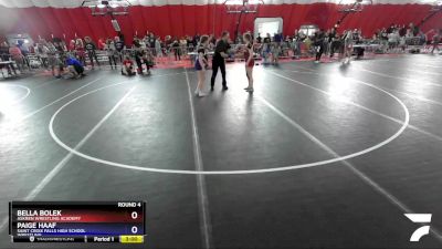 127 lbs Round 4 - Bella Bolek, Askren Wrestling Academy vs Paige Haaf, Saint Croix Falls High School Wrestling