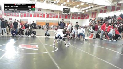 150 lbs Consolation - Nicholas Genin, Newton South vs Will LaVallee, Saint John's Prep