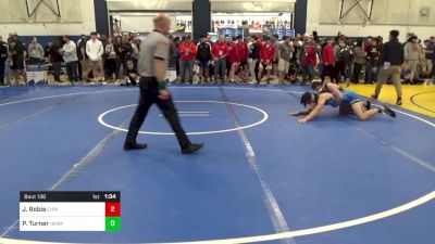 160 lbs R-64 - Jake Robie, Christiansburg-VA vs Pierce Turner, Hempfield