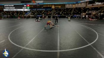 106 lbs Cons. Round 3 - Lucas Haase, Ankeny vs Kane Robles, Joliet (Catholic Academy)