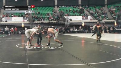 6A 285 lbs Cons. Round 3 - Hayden Whitten, Pell City vs Zion Bailey, Southside Gadsden