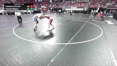 D1-175 lbs Cons. Round 1 - Mason Reneau, Wisconsin Lutheran vs Markus Fletcher, Wauwatosa West/East