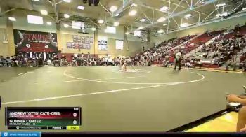138 lbs Placement - Andrew `Otto` Cate-Cribari, Cimarron Memorial vs Gunner Cortez, Pahrump Valley