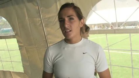 Taylor Wallace after jr 1500 semi USA Junior Outdoor Championships