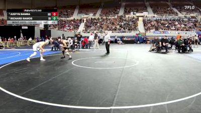 120-D2 3rd Place Match - Richard Ramos, Deer Valley High School vs Justyn Bamba, Ironwood High School