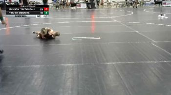 55 lbs Semifinal - **Asher Montoya, Top Rank Hammers vs Jackson **McDougall, Gulf Coast Wrestling
