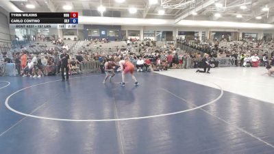 157 lbs Cons. Rd Of 32 - Tyrin Wilkins, Ridgeline vs Carlo Contino, Silvaback