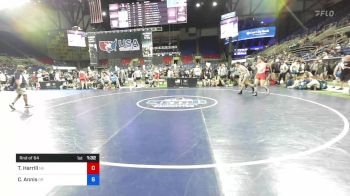 145 lbs Rnd Of 64 - Tyler Harrill, Nebraska vs Colton Annis, Oregon