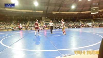 110 lbs Quarterfinal - Lucas Howe, Coweta Tiger Wrestling vs Bryce Siem, MN Elite